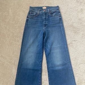 Mother Tomcat Wide Leg jeans